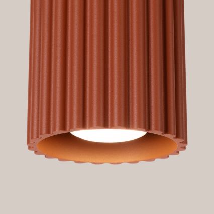 Spot AURA 1x GU10/10W/230V, 10 cm, orange