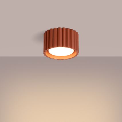 Faretto AURA 1xGX53/10W/230V 6 cm arancione