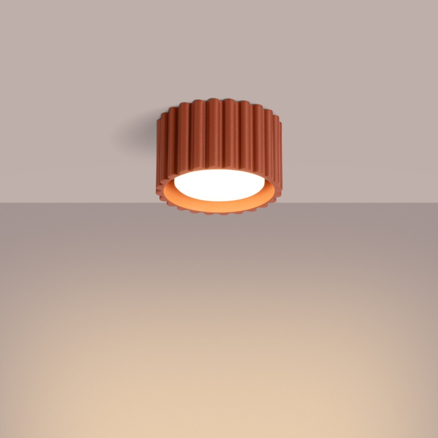 Faretto AURA 1xGX53/10W/230V 6 cm arancione