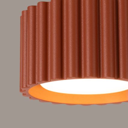 Einbaustrahler AURA 1xGX53/10W/230V 6 cm orange