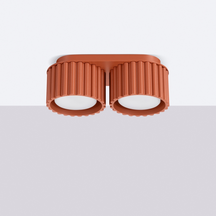 Spot AURA 2xGX53/10W/230V orange