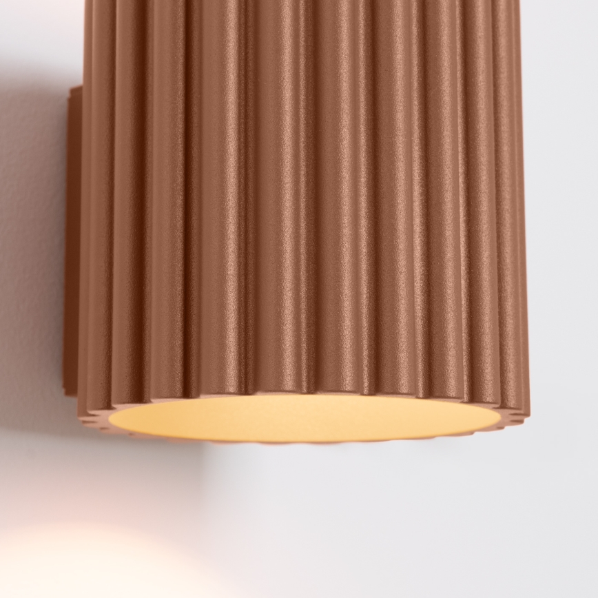 Applique murale AURA 1xG9/10W/230V marron