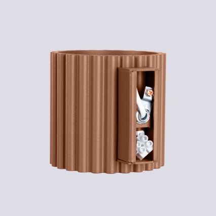 Applique murale AURA 1xG9/10W/230V marron