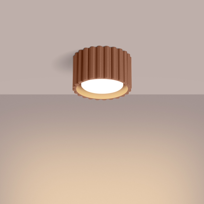 Spot AURA 1xGX53/10W/230V 6 cm brun