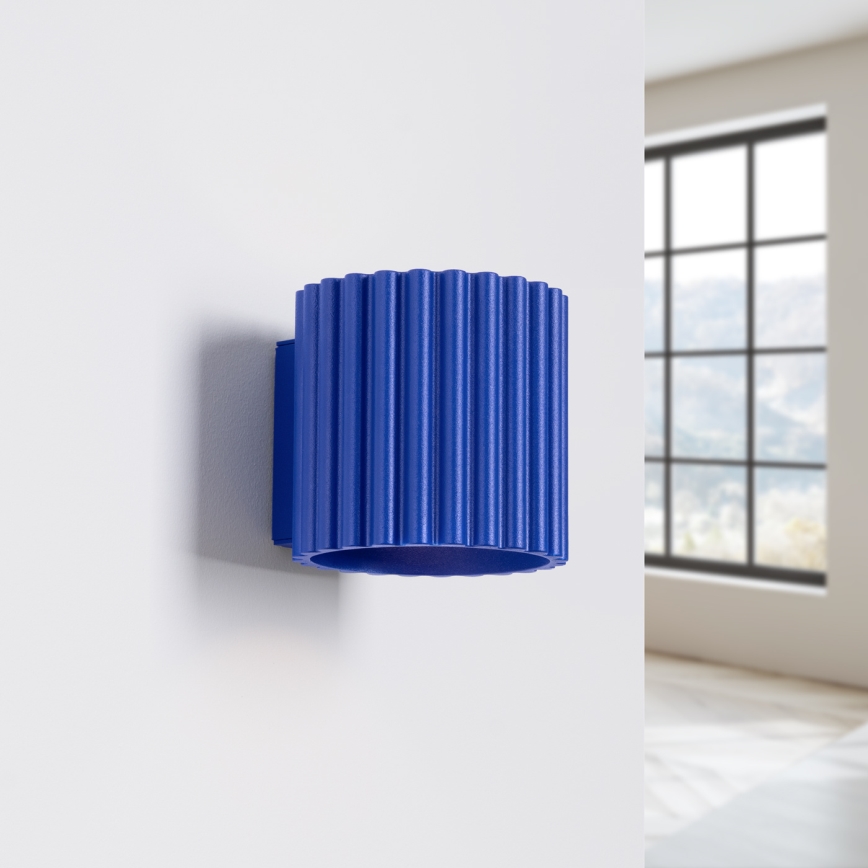 Applique murale AURA 1xG9/10W/230V bleue