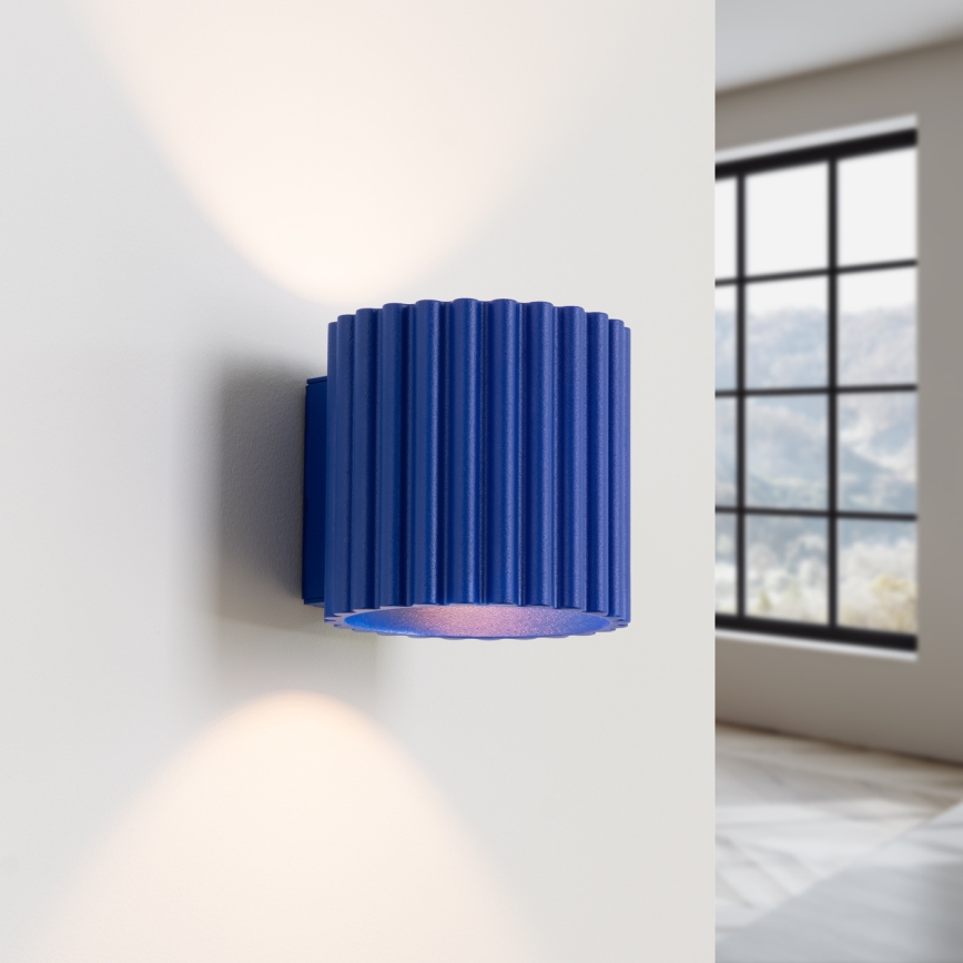 Wandleuchte AURA 1xG9/10W/230V blau