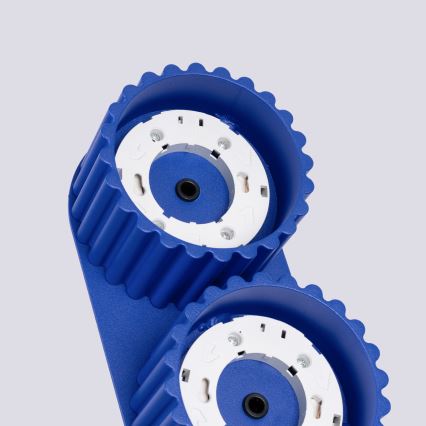 Faretto AURA 2xGX53/10W/230V blu