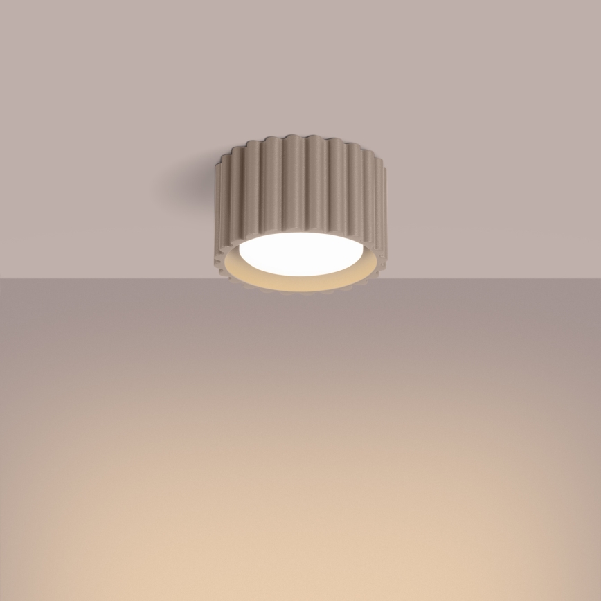 Einbauspot AURA 1xGX53/10W/230V 6 cm taupe