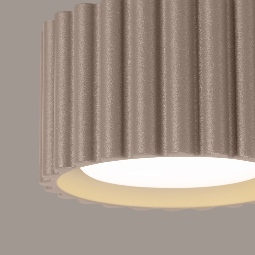 Einbauspot AURA 1xGX53/10W/230V 6 cm taupe
