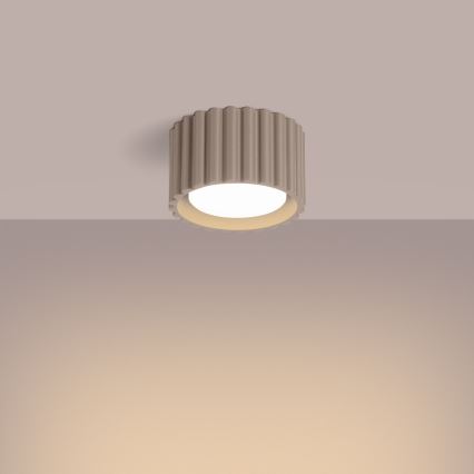 Faretto AURA 1xGX53/10W/230V 6 cm taupe