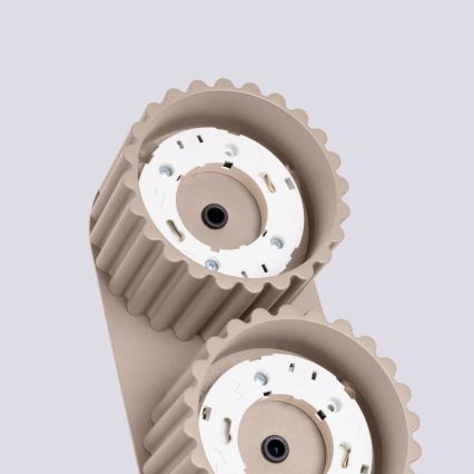 Spot AURA 2xGX53/10W/230V taupe