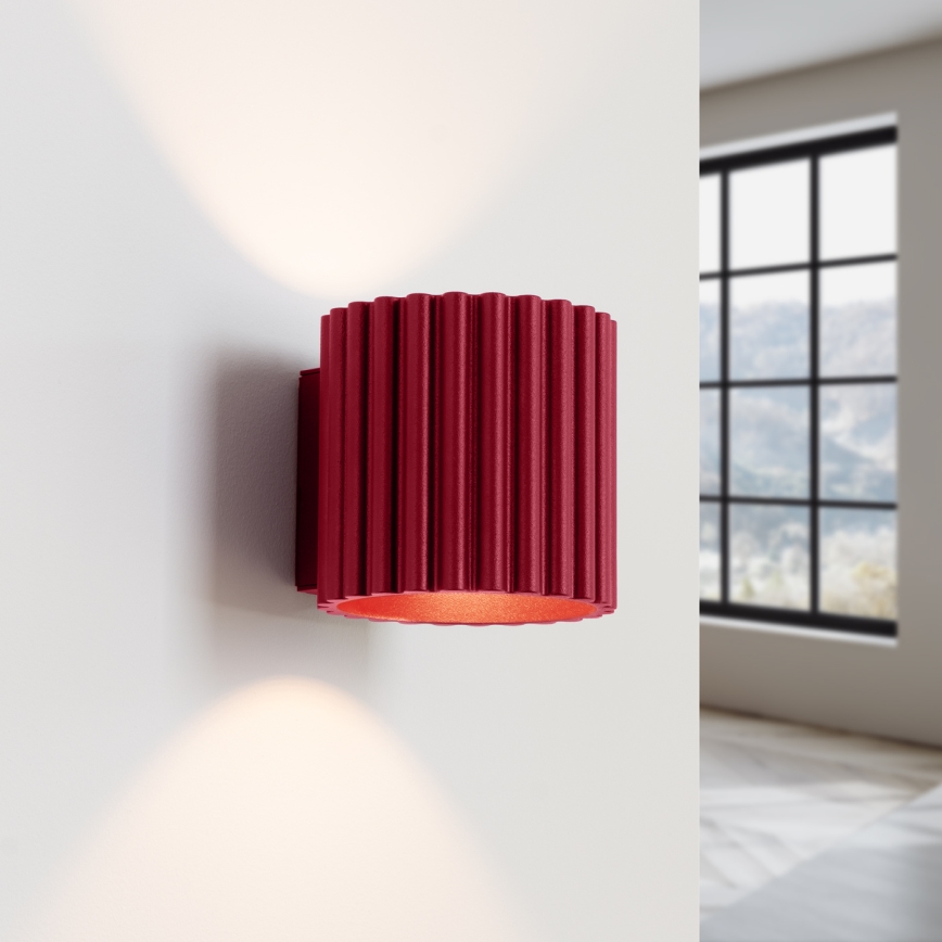 Applique AURA 1xG9/10W/230V rosso