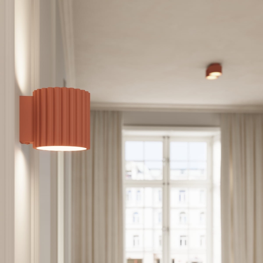 Faretto AURA 2xGX53/10W/230V rosa