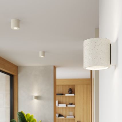 Faretto ORBIS 1xGU10/10W/230V cemento/crema