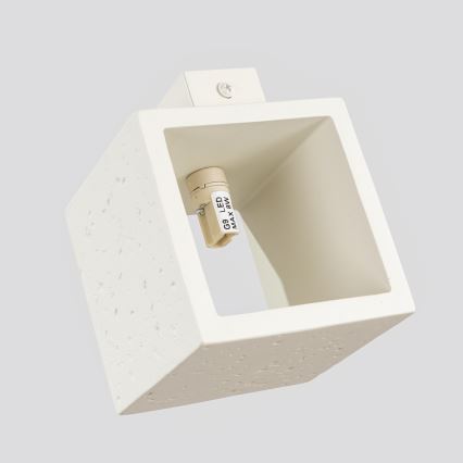 Applique murale spot QUAD 1xG9/8W/230V béton/crème