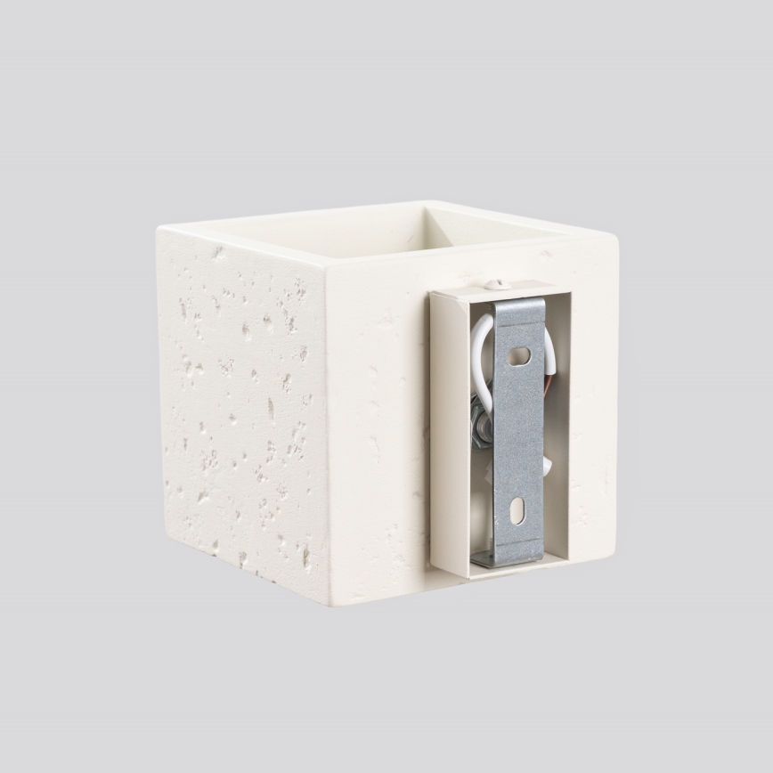 Applique murale spot QUAD 1xG9/8W/230V béton/crème