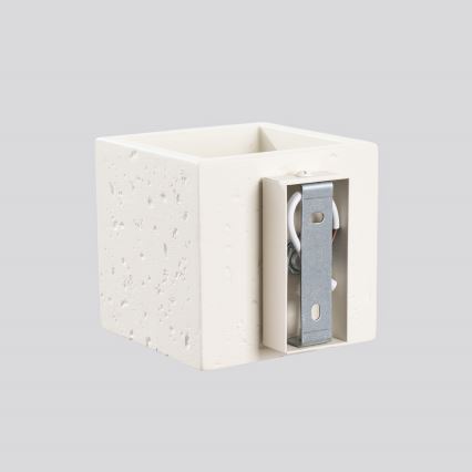 Faretto da parete QUAD 1xG9/8W/230V cemento/crema