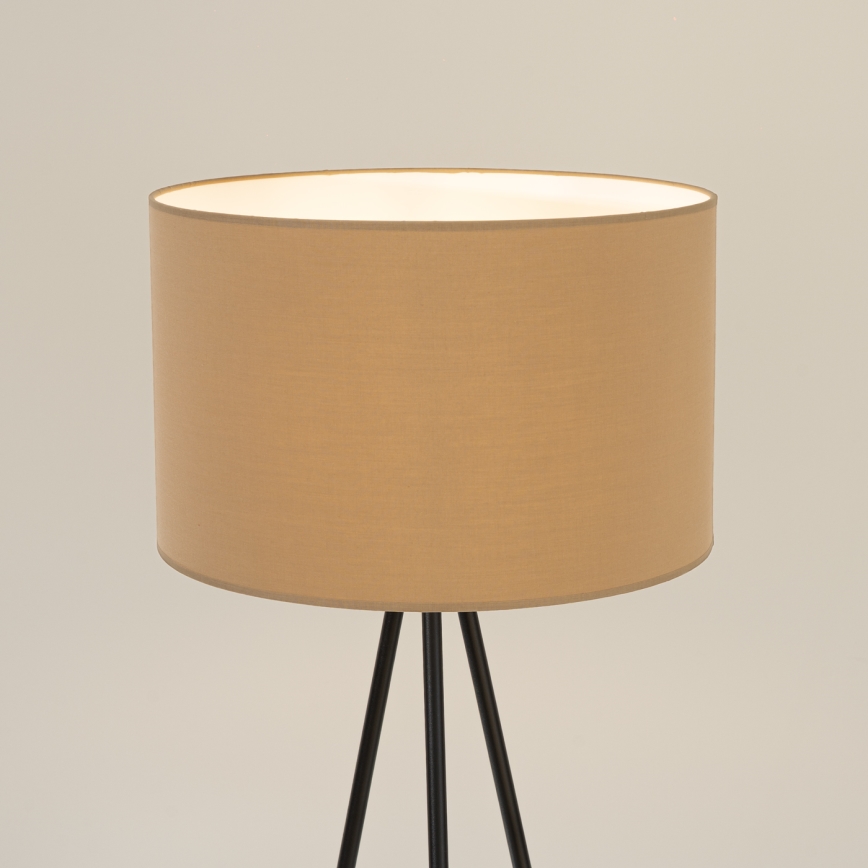 Lampada da terra NEVIA 1xE27/15W/230V taupe