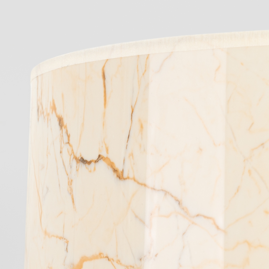 Lampadaire NEVIA 1xE27/15W/230V beige/effet marbre