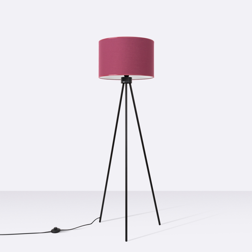 Lampada da terra NEVIA 1xE27/15W/230V rossa
