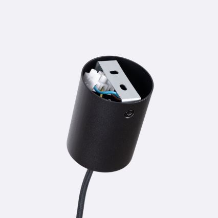 Lampada a sospensione MULA 1xE27/15W/230V Ø 27 cm gialla