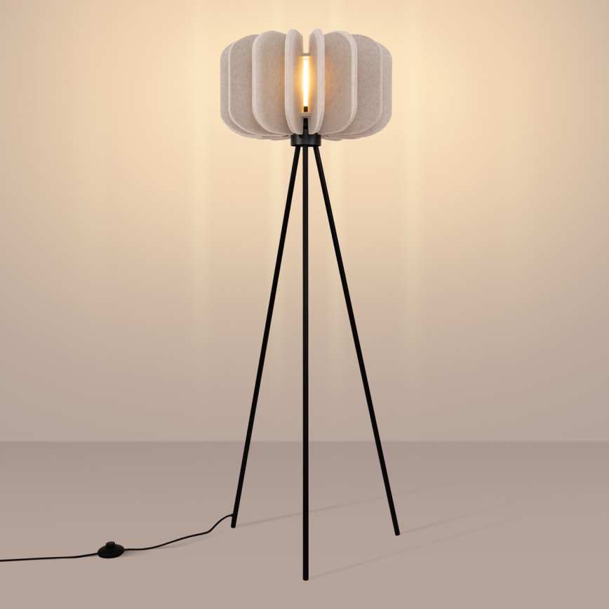 Lampadaire MULA 1xE27/15W/230V crème