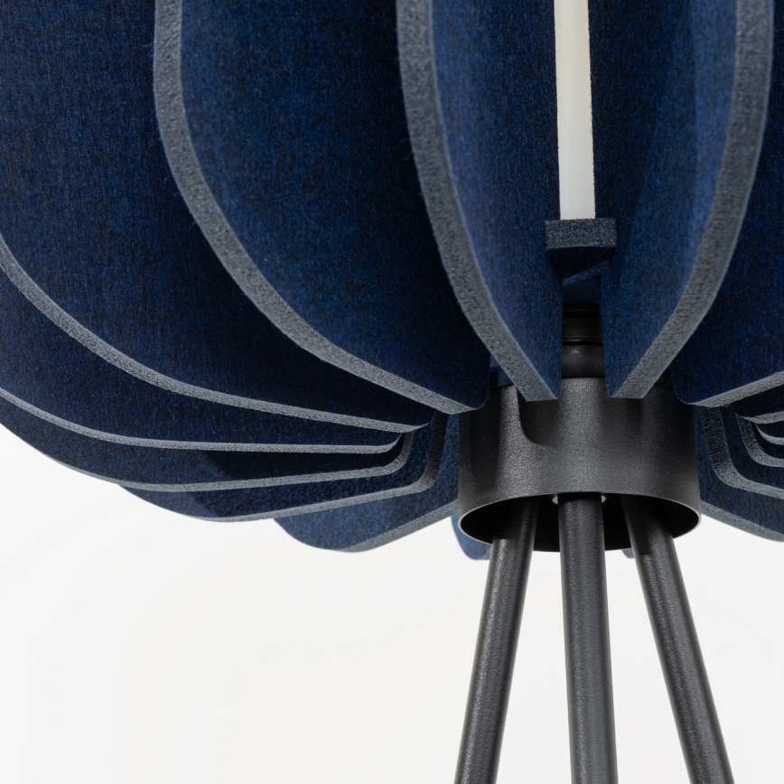 Lampada da terra MULA 1xE27/15W/230V blu