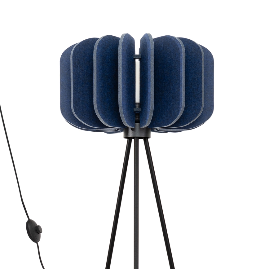 Lampada da terra MULA 1xE27/15W/230V blu