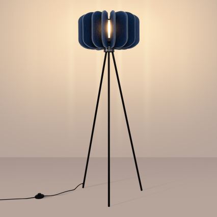 Stehleuchte MULA 1xE27/15W/230V blau