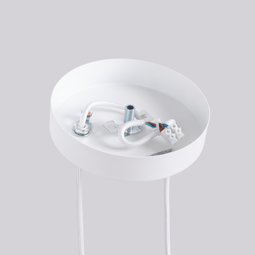 Lampadario a sospensione con cavo ARCHE 2xG9/8W/230V bianco