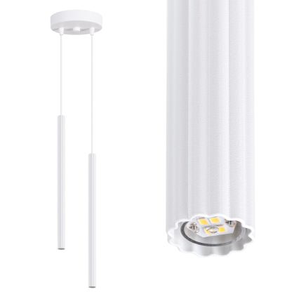Hängeleuchte an Kabel ARCHE 2xG9/8W/230V weiß