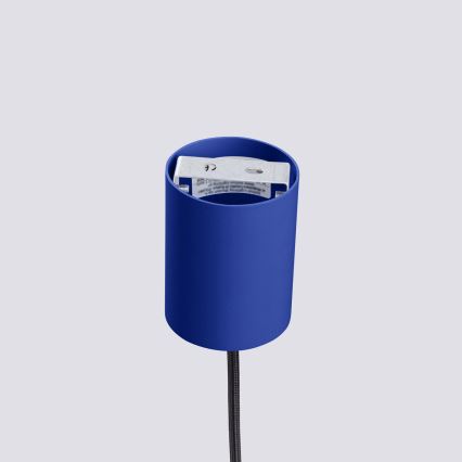 Suspension sur câble ESTRIA 1xE14/10W/230V Ø 14 cm bleue