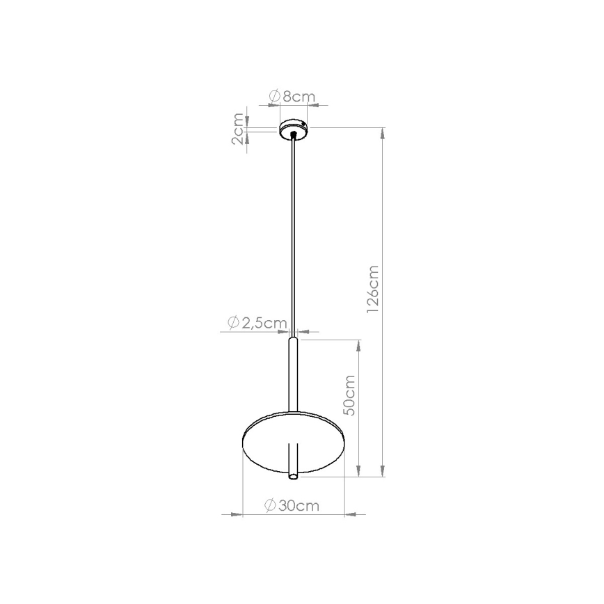 Lampada a sospensione FELTRO 1xG9/8W/230V nero/crema