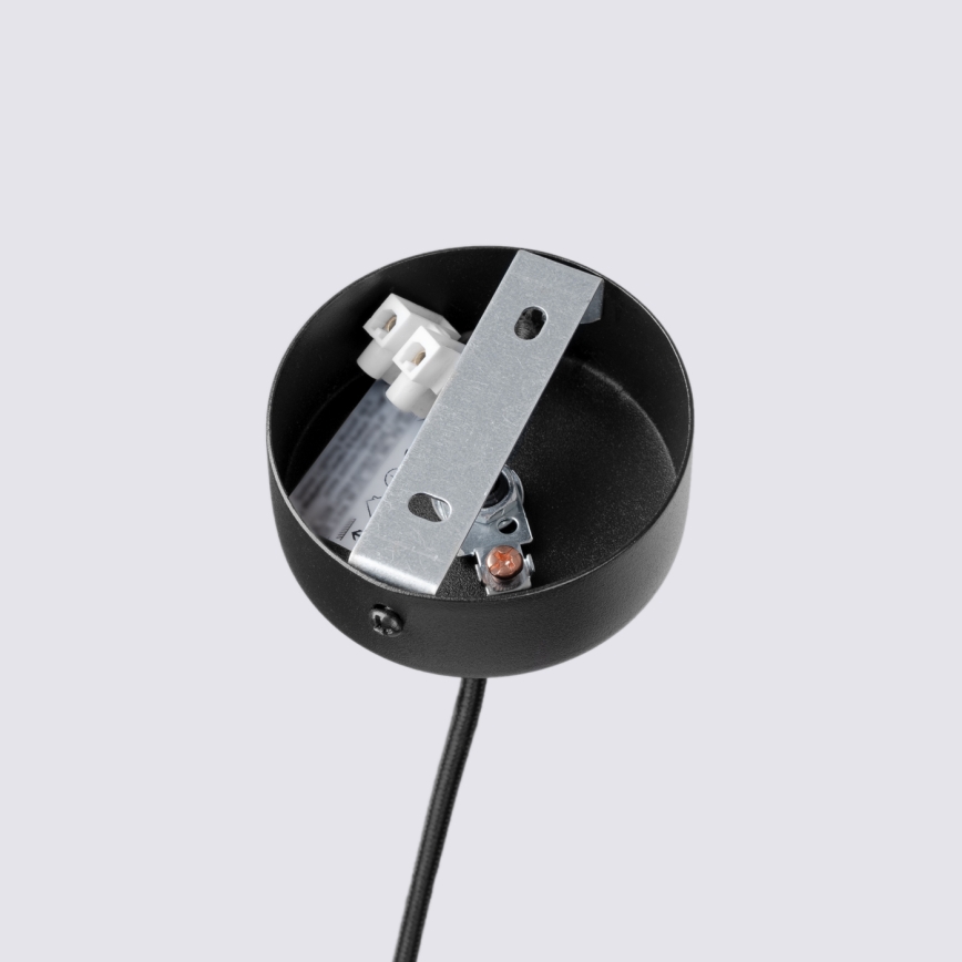 Lampada a sospensione con cavo FELTRO 1xG9/8W/230V nero/blu