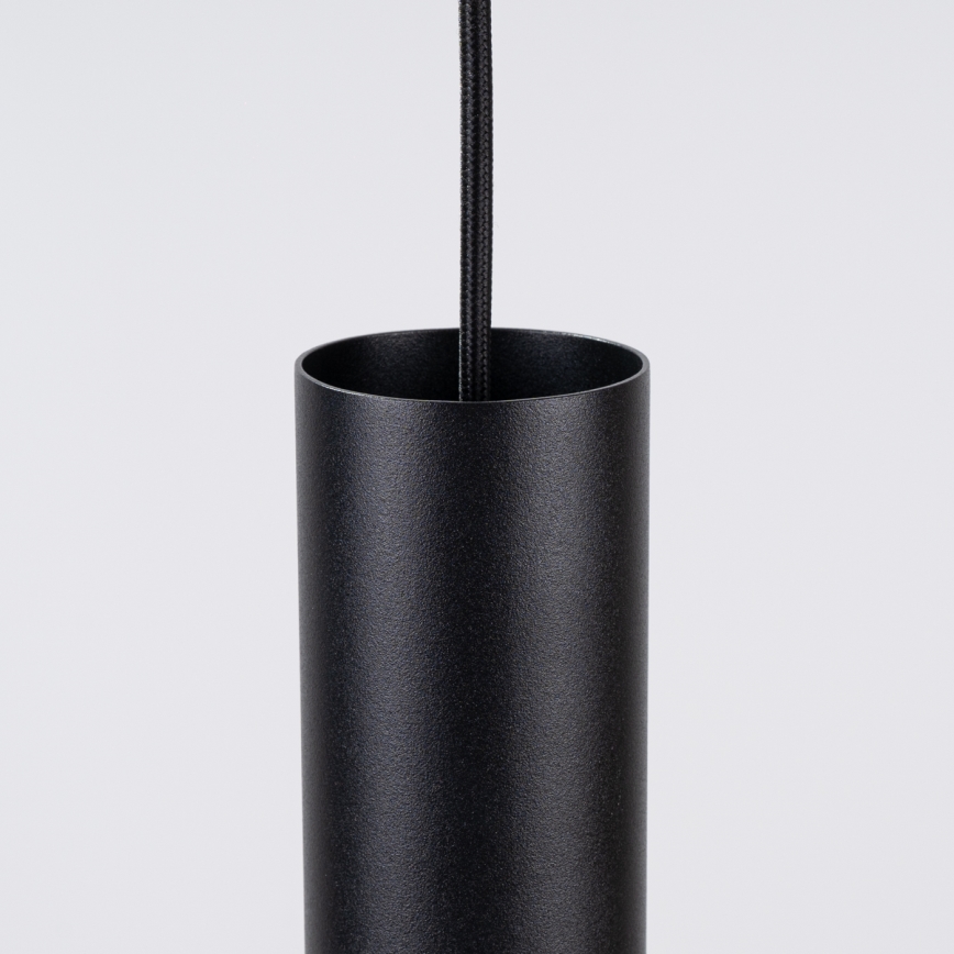 Suspension sur câble PELTA 1xGU10/10W/230V noir/crème
