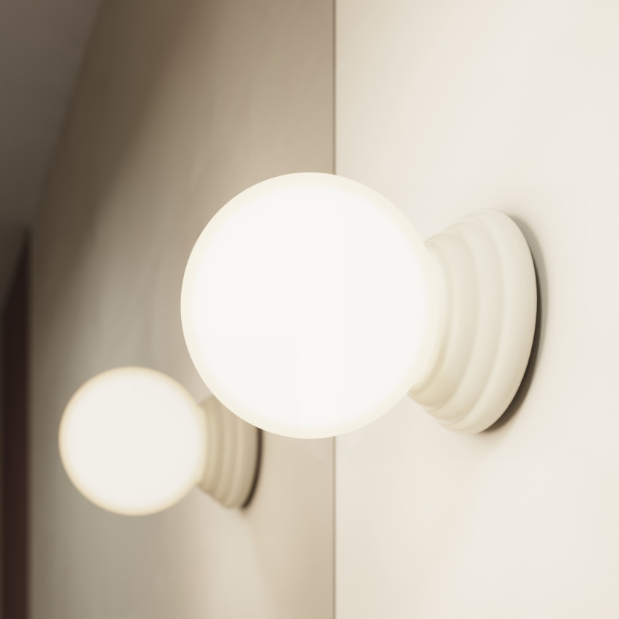 Badezimmer-Wandleuchte ZORI 1xG9/8W/230V IP44 beige