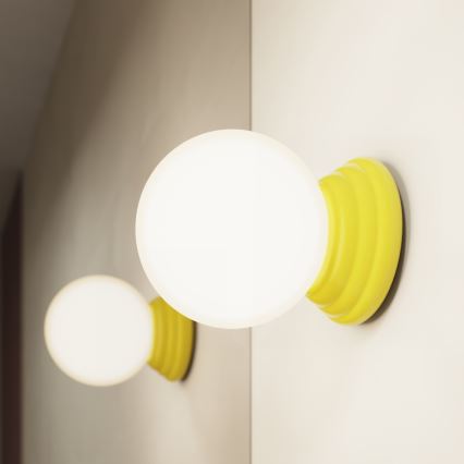 Applique da bagno ZORI 1xG9/8W/230V IP44 gialla
