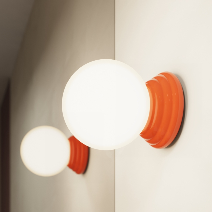 Applique murale ZORI pour salle de bains, 1xG9/8W/230V, IP44, rose