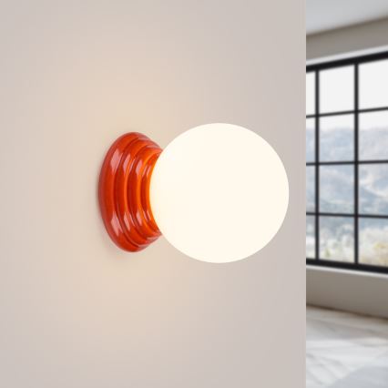 Badezimmer-Wandleuchte ZORI 1xG9/8W/230V IP44 rosa