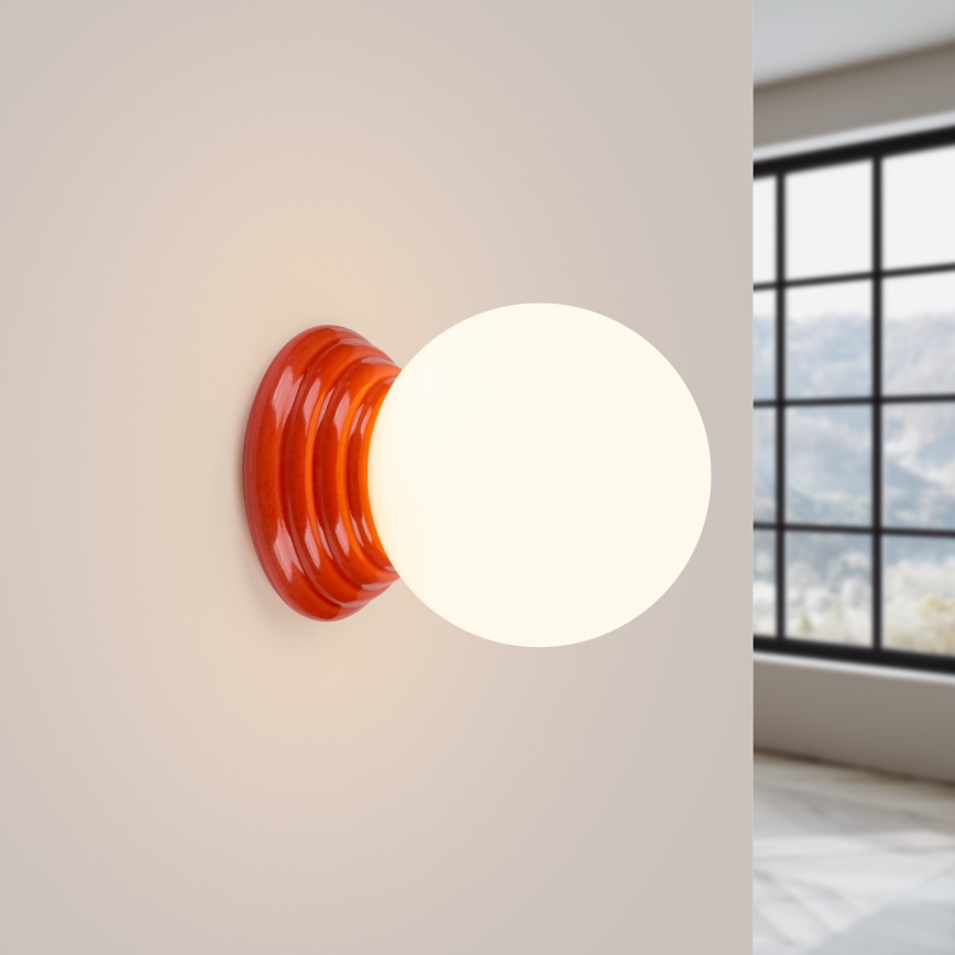 Badezimmer-Wandleuchte ZORI 1xG9/8W/230V IP44 rosa