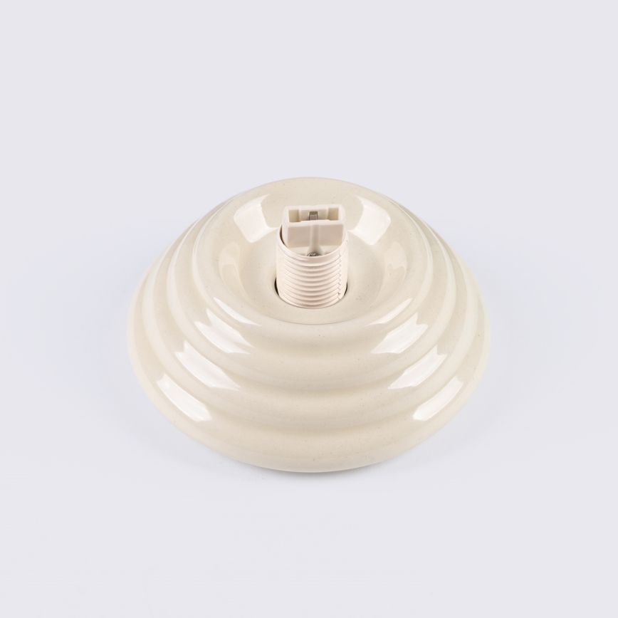 Plafonnier pour salle de bains ZORI 1xG9/8W/230V Ø 12 cm IP44 beige