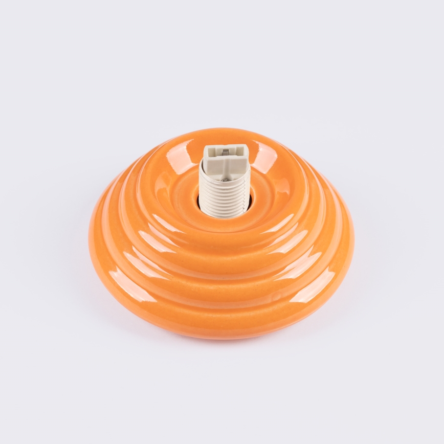 Badezimmer-Deckenleuchte ZORI 1xG9/8W/230V Ø 12 cm IP44 orange