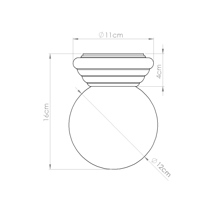 Plafoniera per bagno ZORI 1xG9/8W/230V Ø 12 cm IP44 rosa
