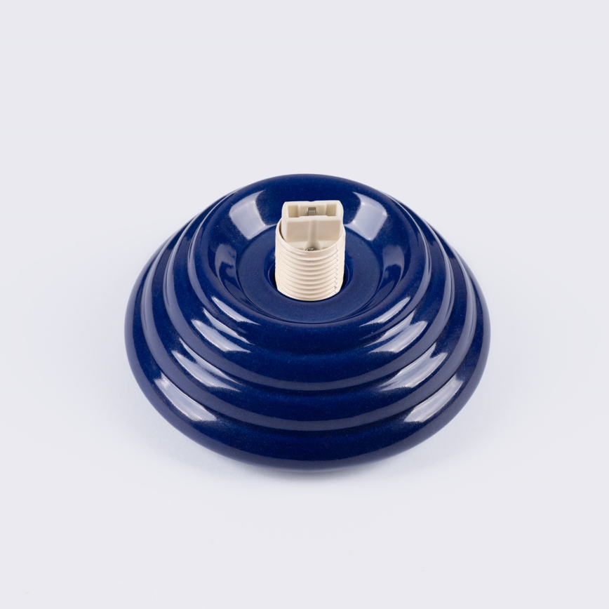 Plafonnier de salle de bains ZORI 1xG9/8W/230V Ø 12 cm IP44 bleu