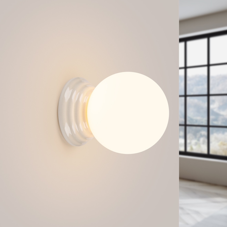 Applique da parete per bagno ZORI 1xG9/8W/230V IP44 bianco