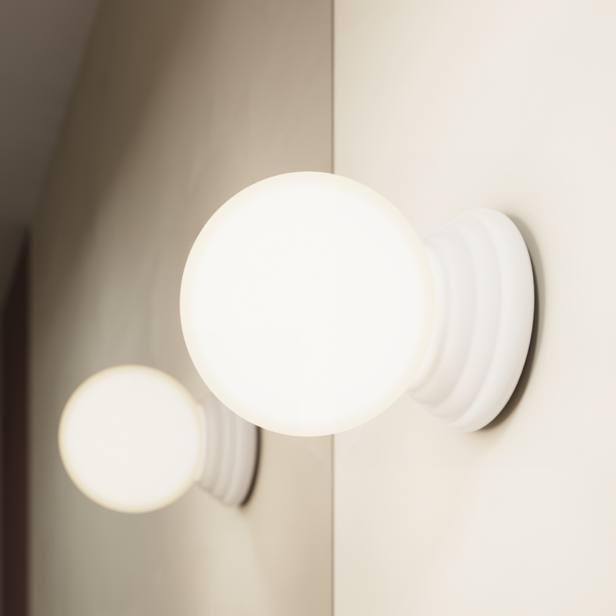 Applique da parete per bagno ZORI 1xG9/8W/230V IP44 bianco