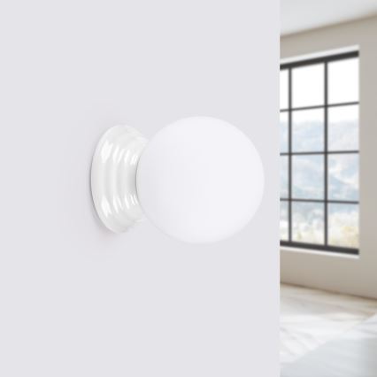 Applique da parete per bagno ZORI 1xG9/8W/230V IP44 bianco