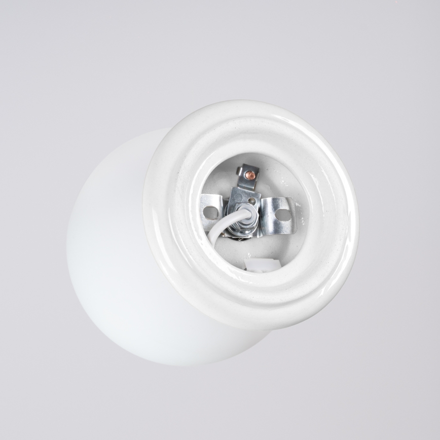 Applique da parete per bagno ZORI 1xG9/8W/230V IP44 bianco