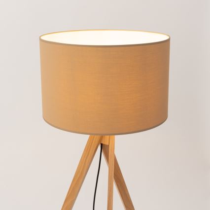 Lampada da terra NATT 1xE27/15W/230V tortora