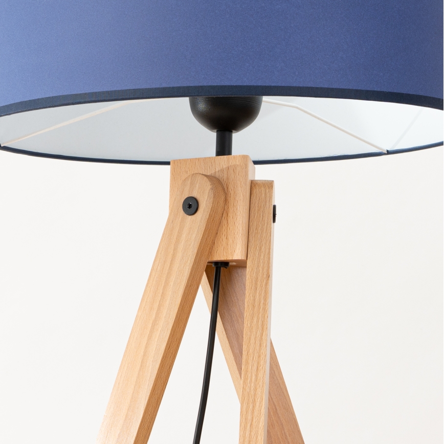 Lampada da terra NATT 1xE27/15W/230V blu
